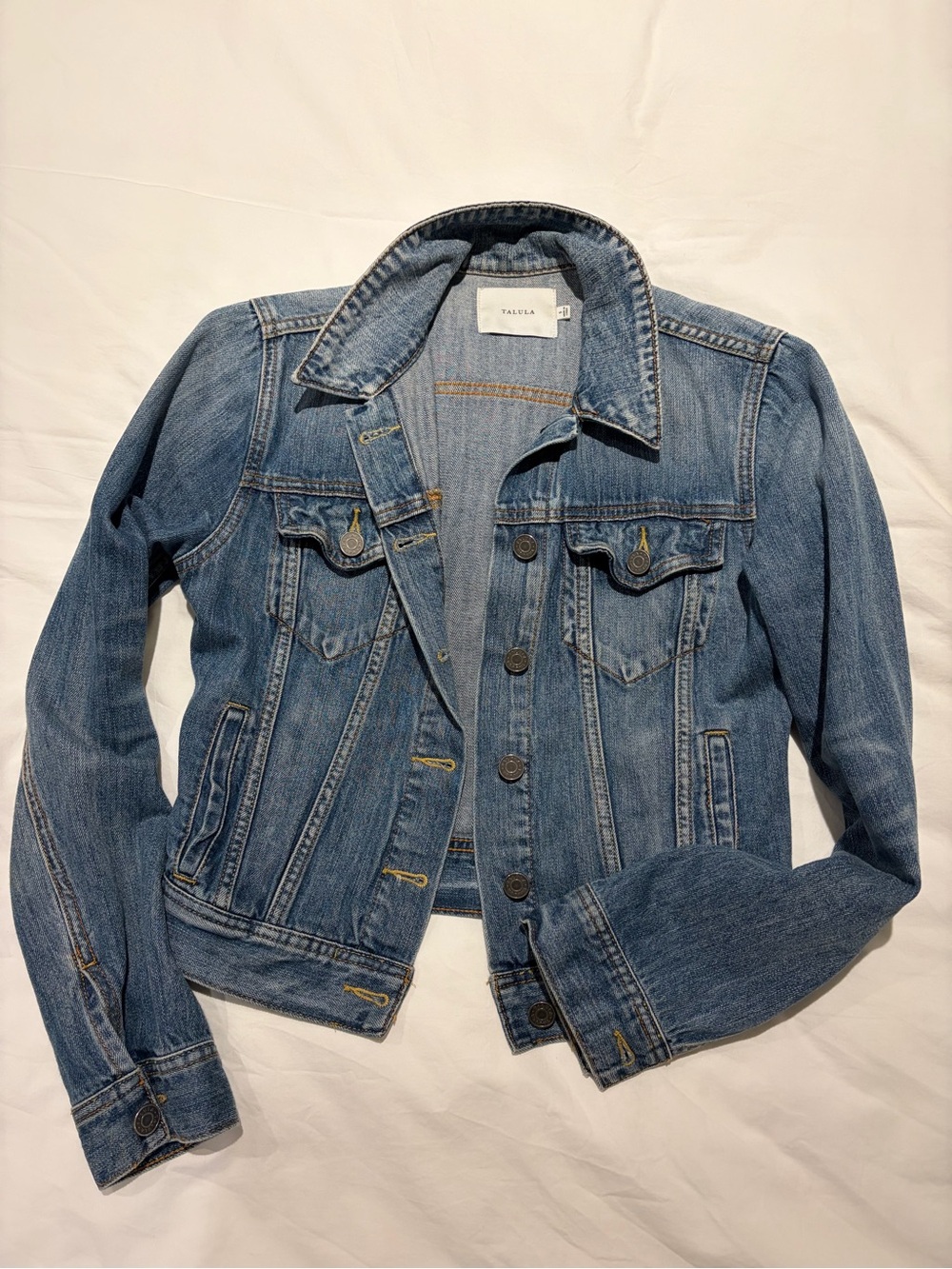 Talula Light Blue Denim Jean Jacket - Women's Button-Front Trucker